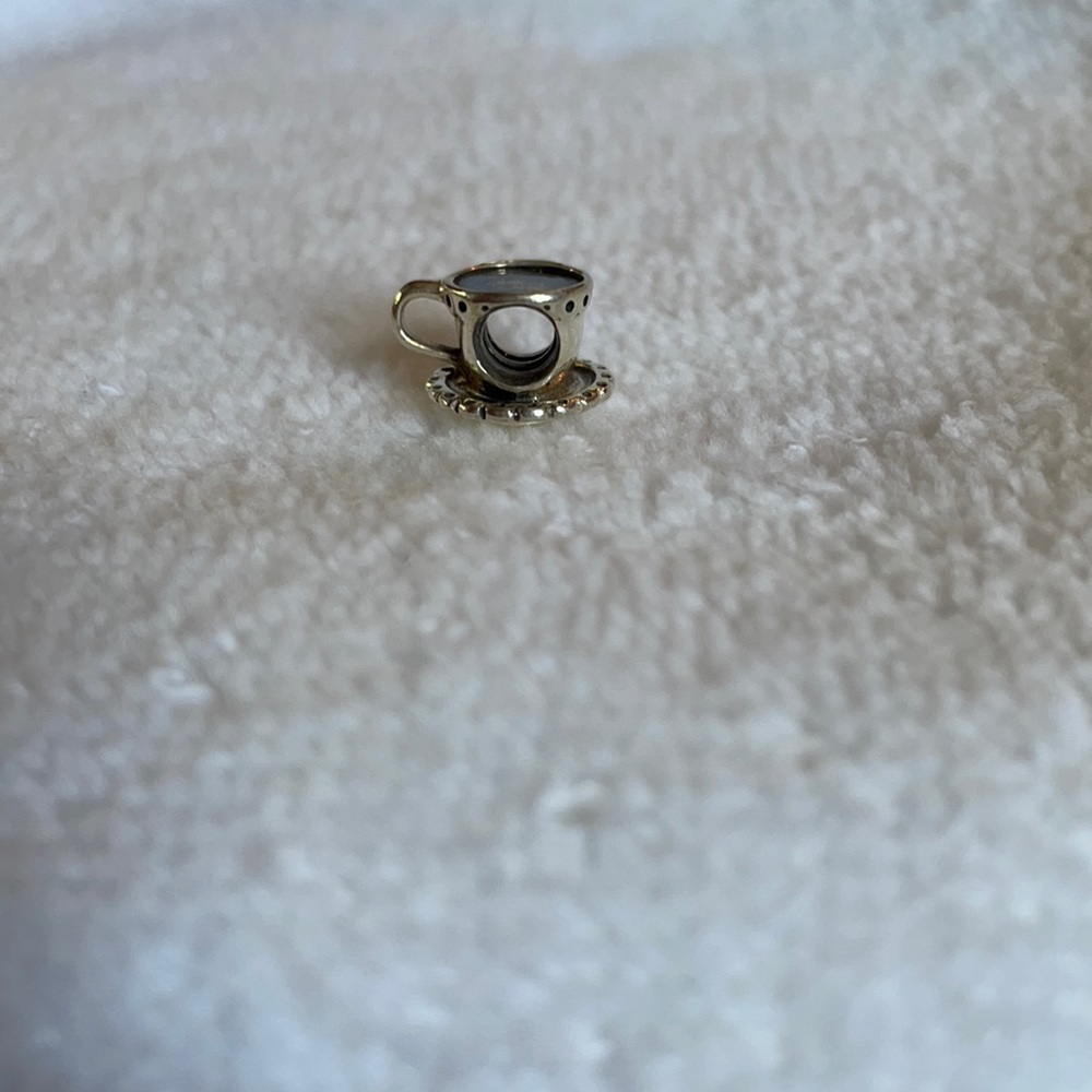 Authentic Pandora teacup & saucer charm
